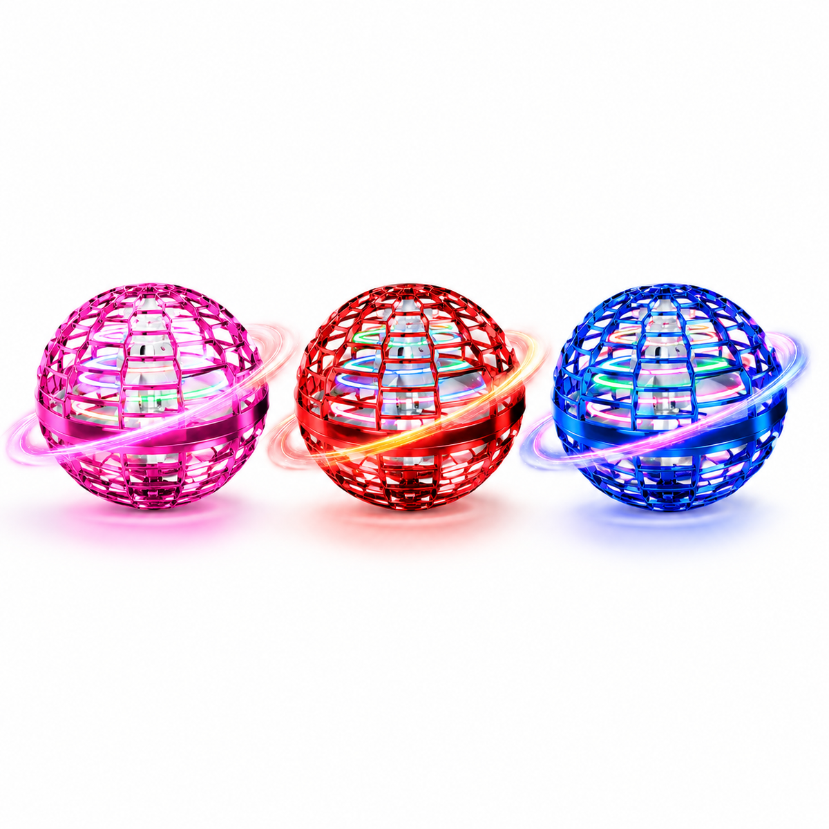 Flynova Pro Flying Spinner Ball – LED Hand-Controlled Boomerang Flying Toy for Kids & Adults