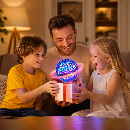 Flynova Pro Flying Spinner Ball – LED Hand-Controlled Boomerang Flying Toy for Kids & Adults