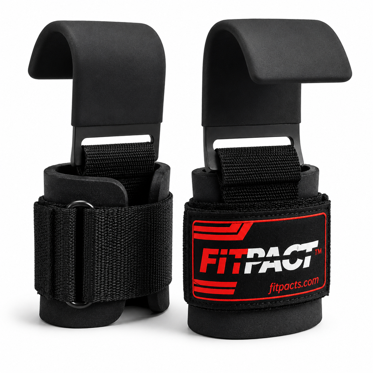 LORDEX Heavy-Duty Lifting Hook Straps for Weightlifting