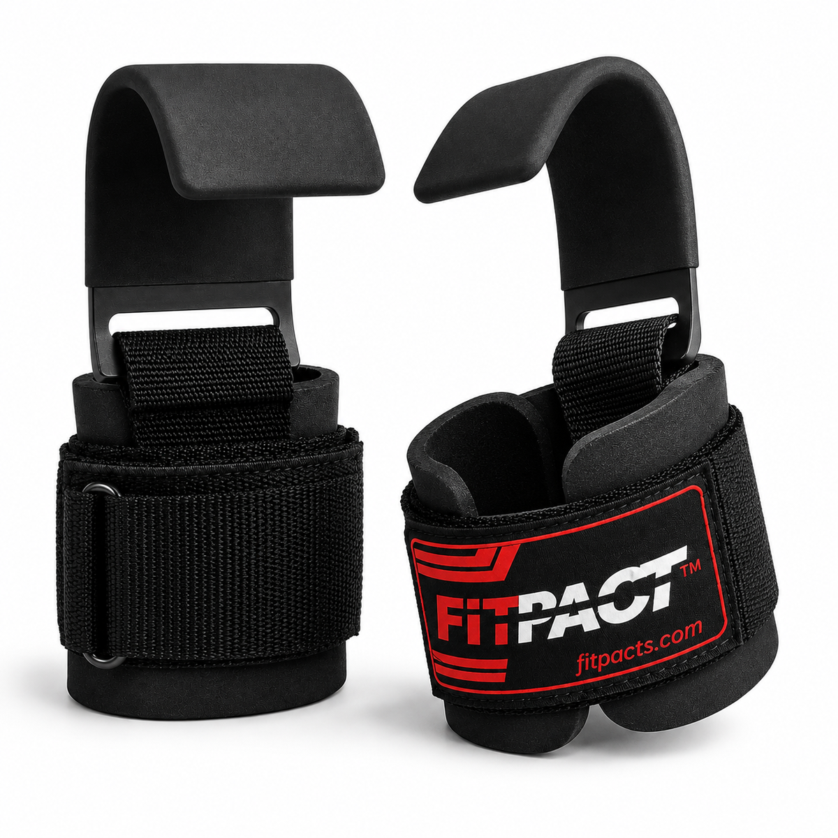 LORDEX Heavy-Duty Lifting Hook Straps for Weightlifting