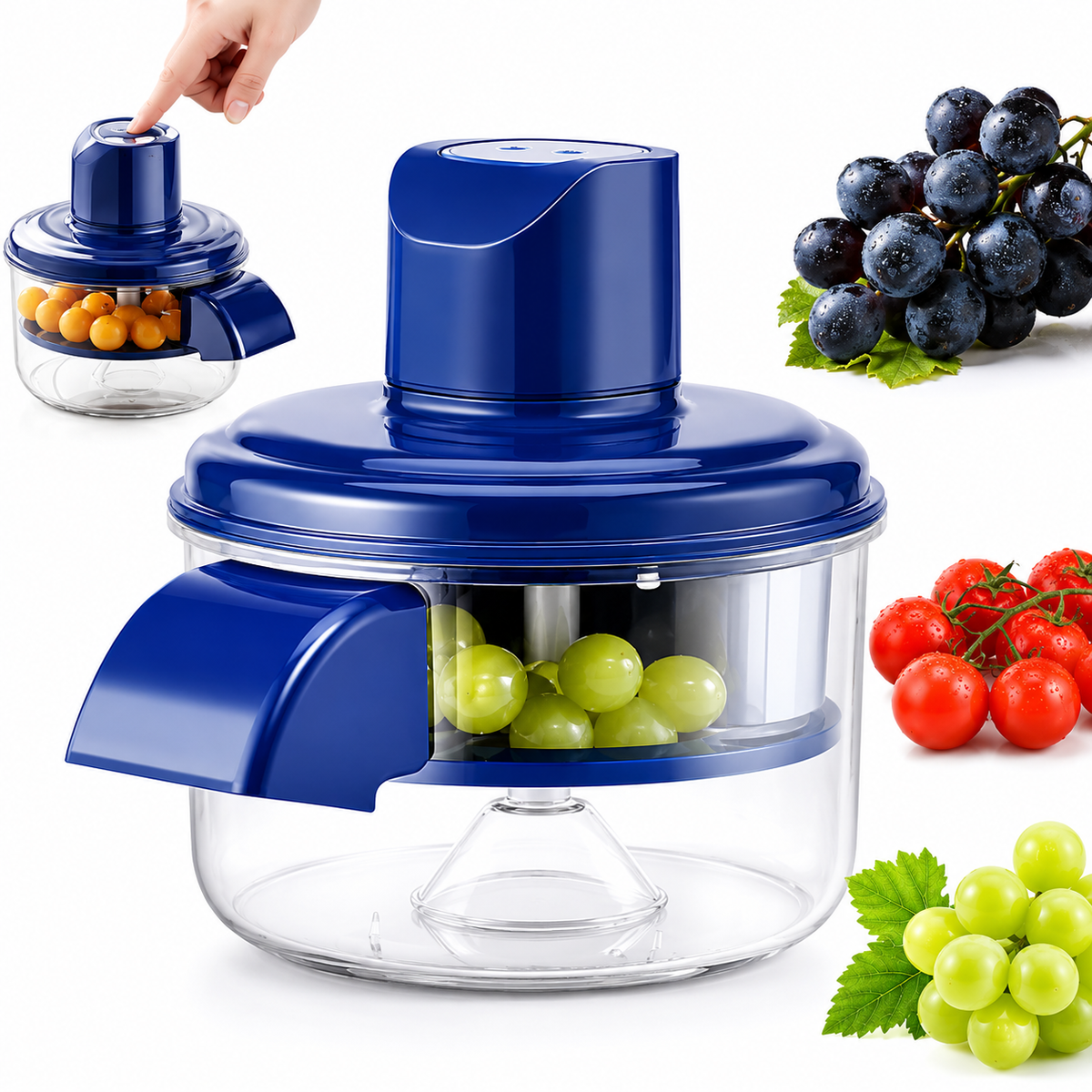 Fruit & Vegetable Chopper and Peeler | Manual Multi-Function Kitchen Tool