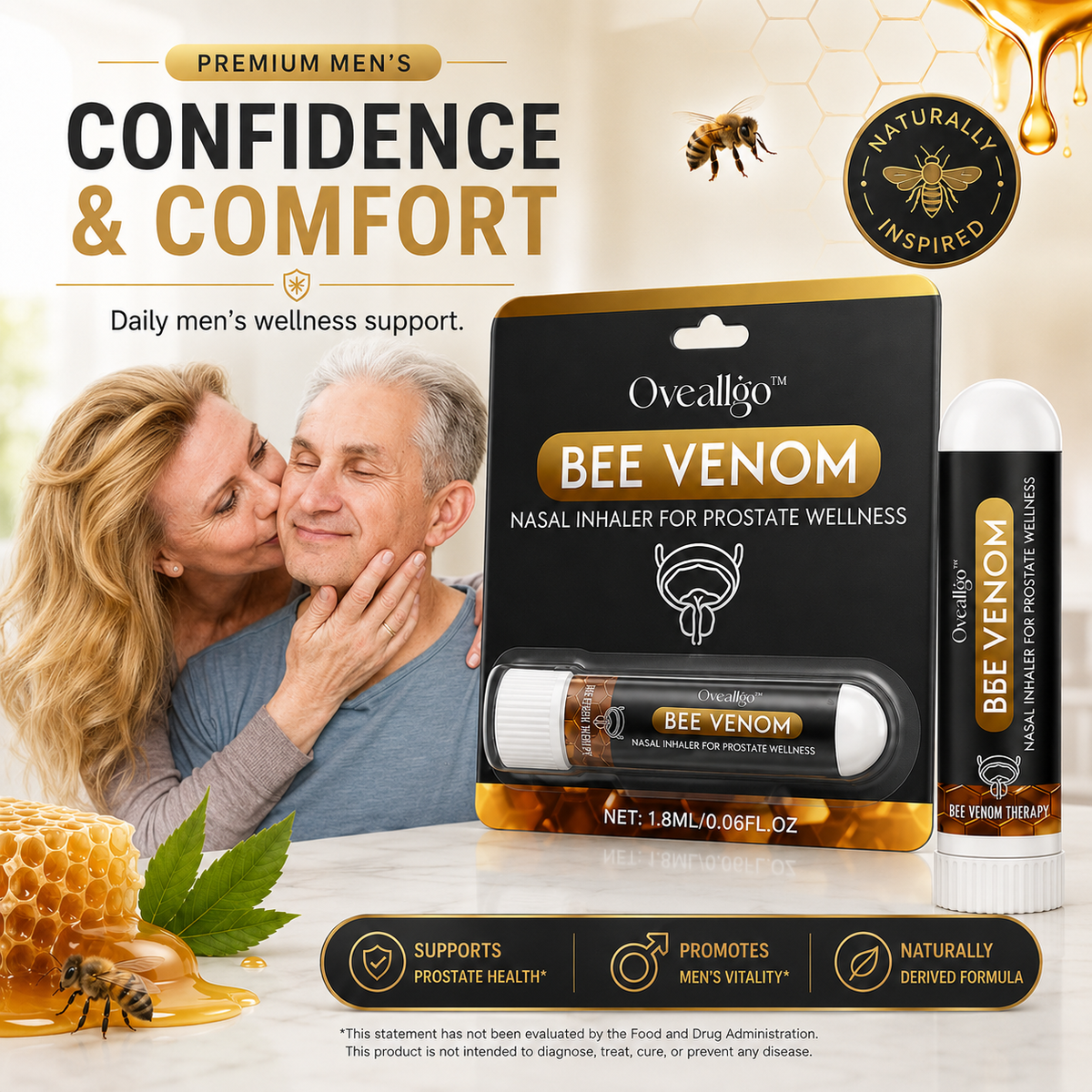 Oveallgo - BEEBOOM Nasal Inhaler for Prostate Wellness