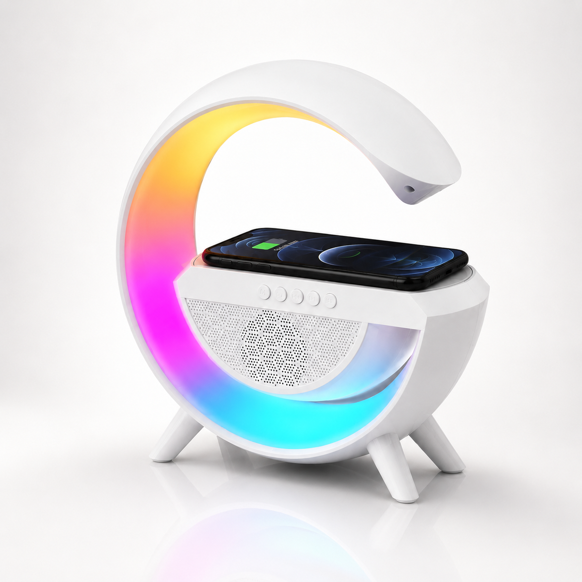 Led Wireless Charger Speaker