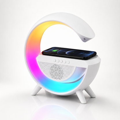 Led Wireless Charger Speaker