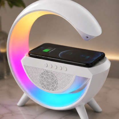 Led Wireless Charger Speaker
