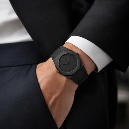 Stainless Steel Arabic Watch