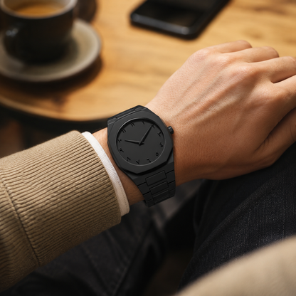 Stainless Steel Arabic Watch