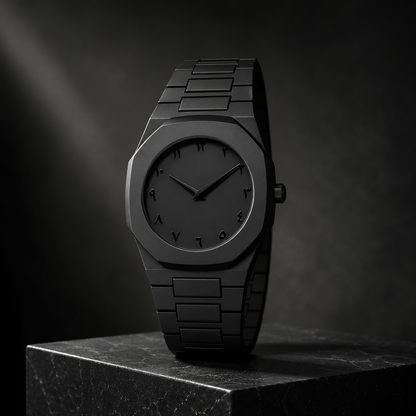 Stainless Steel Arabic Watch