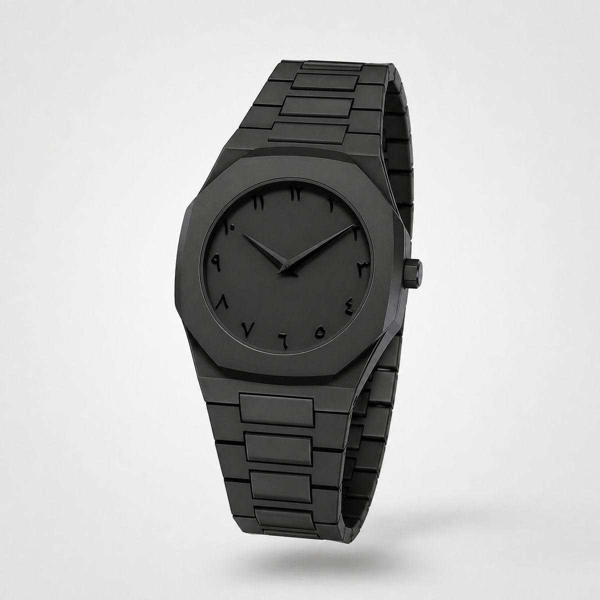 Stainless Steel Arabic Watch