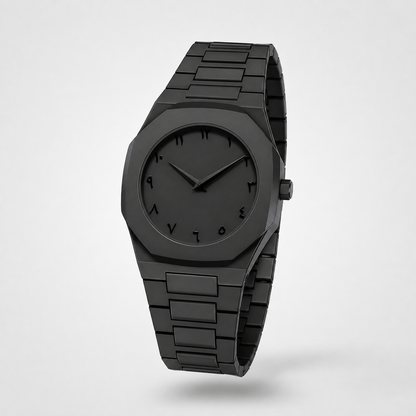 Stainless Steel Arabic Watch