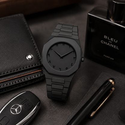 Stainless Steel Arabic Watch