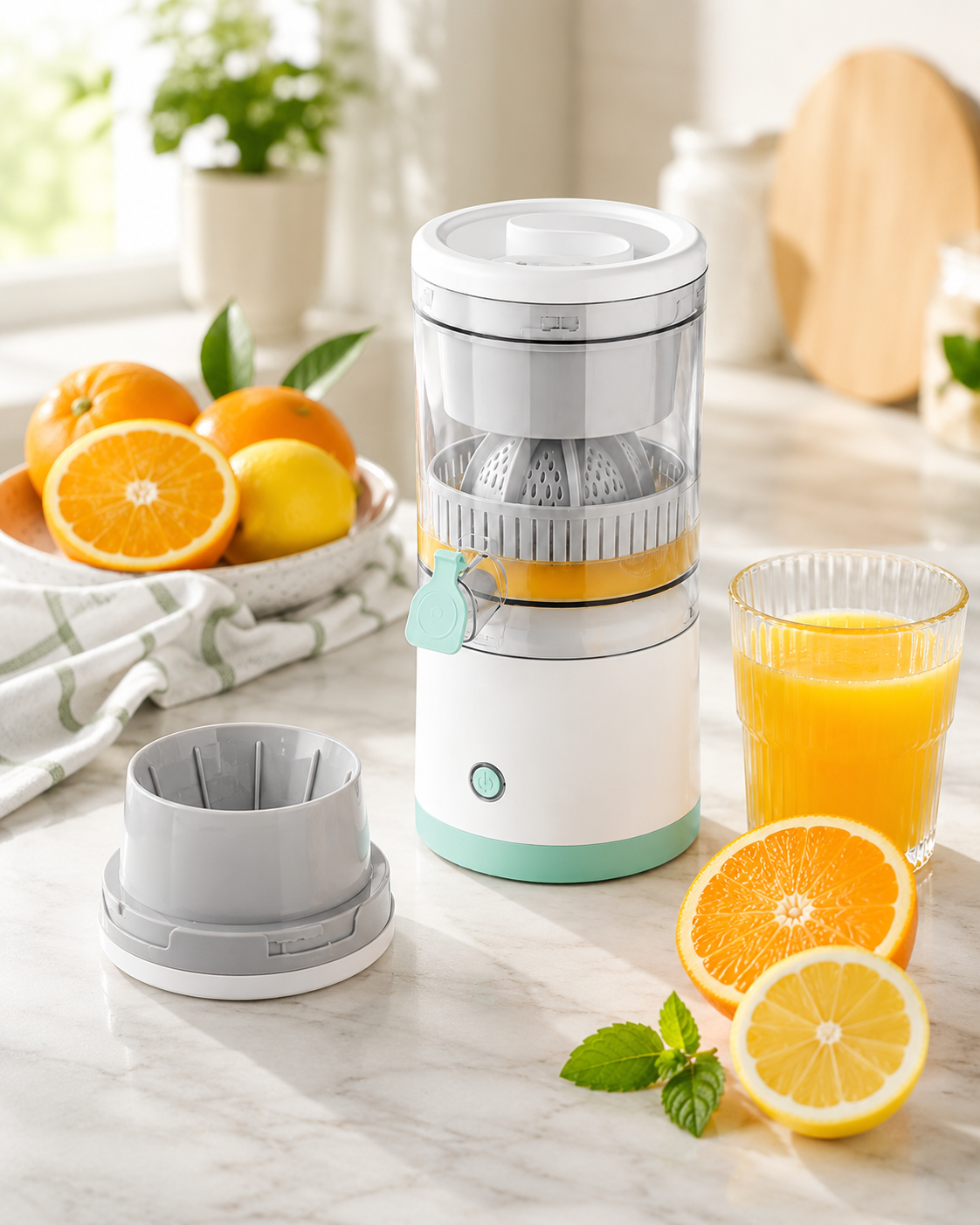 Portable Citrus Squeezer & Presser