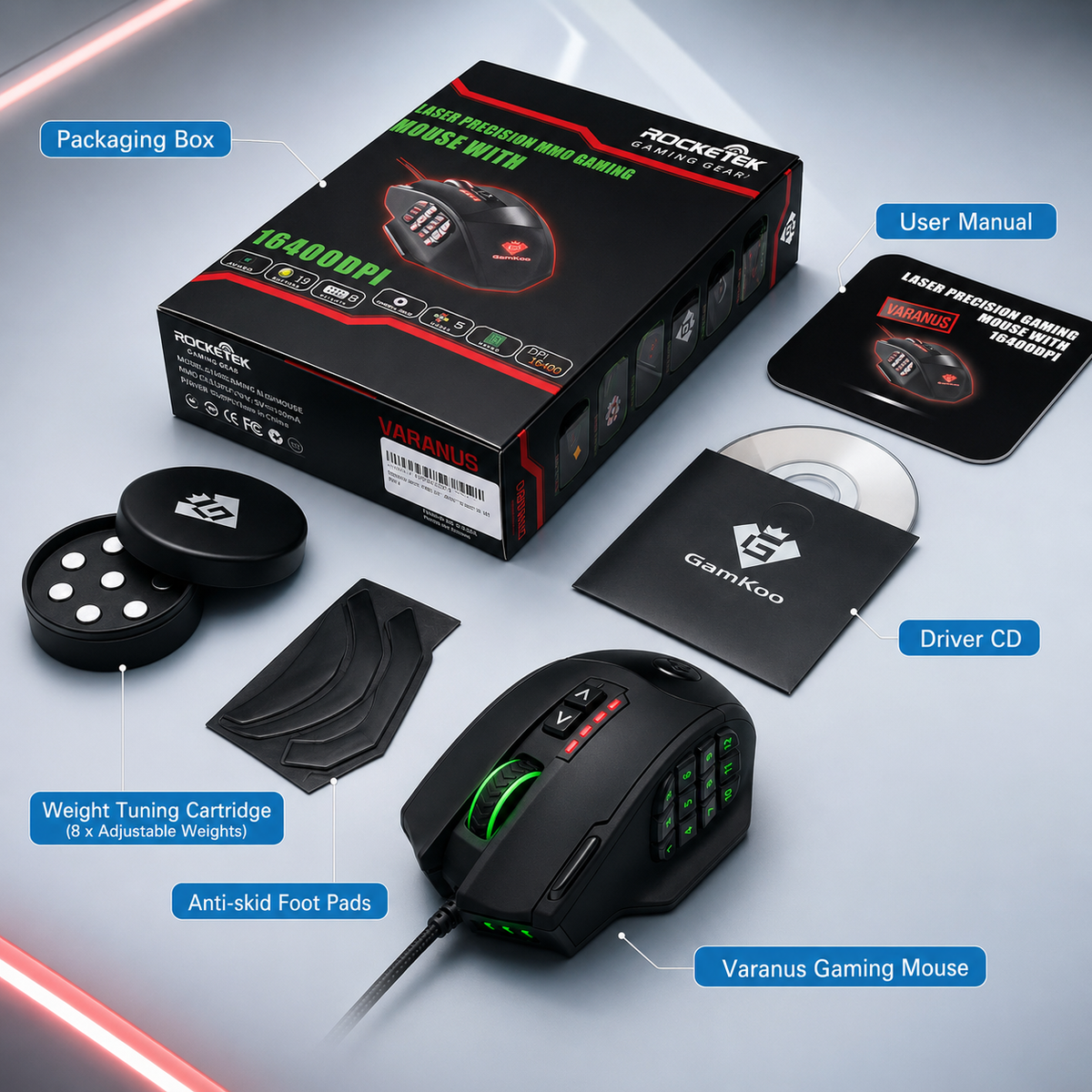 RGB Backlit Gaming Mouse