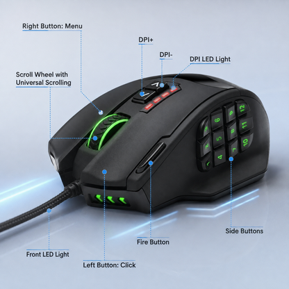 RGB Backlit Gaming Mouse