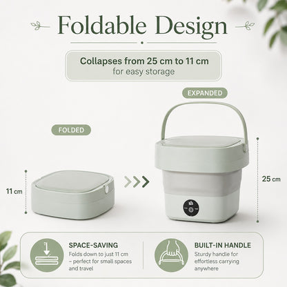 Foldable Mini Laundry Machine